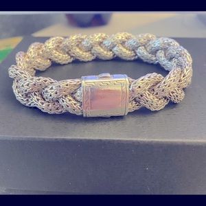 John Hardy braided wheat bracelet